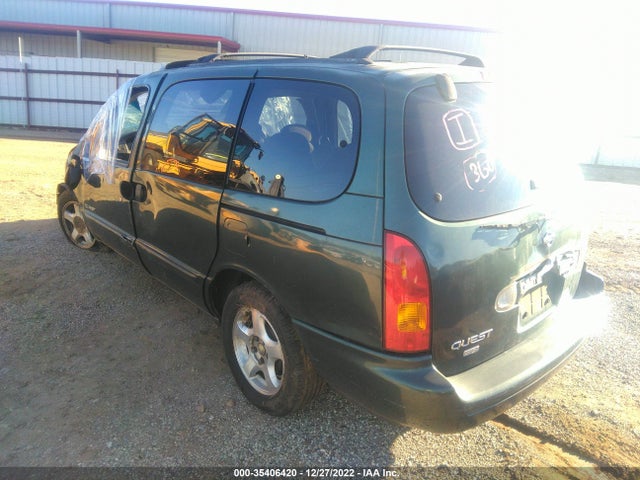 1999 NISSAN QUEST SE VIN: 4N2XN11T7XD810675