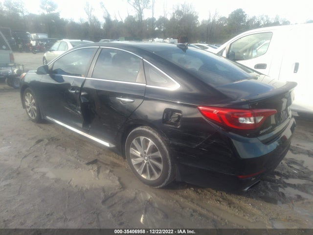 2016 HYUNDAI SONATA 2.4L SPORT VIN: 5NPE34AF4GH269221