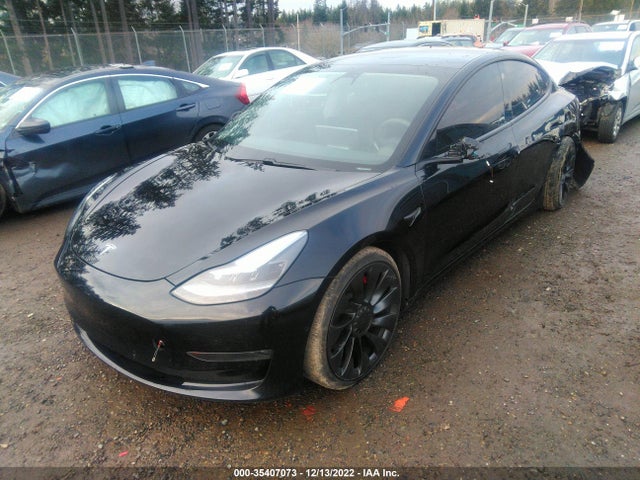 Tesla Model 3 Performance 2021 5YJ3E1ECXMF990542 Image 2