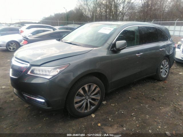5FRYD3H42EB018345 Acura Mdx Tech Pkg