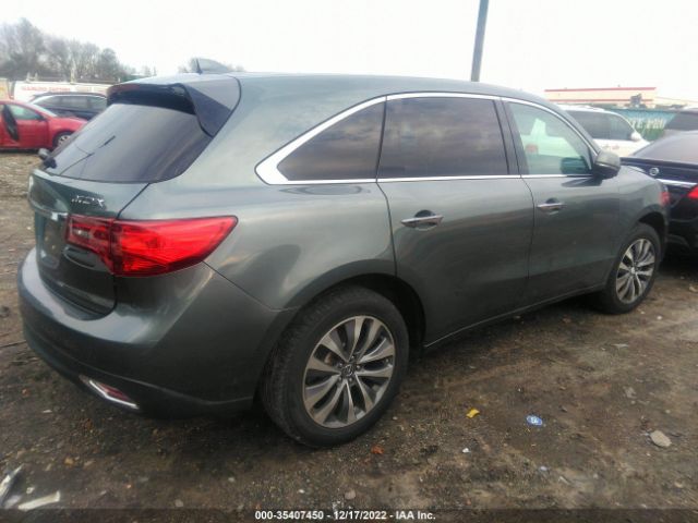 5FRYD3H42EB018345 Acura Mdx Tech Pkg