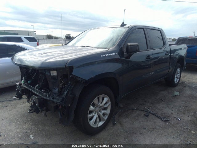 Chevrolet Silverado 1500 Custom 2021 1GCPWBEK9MZ204865 Image 2