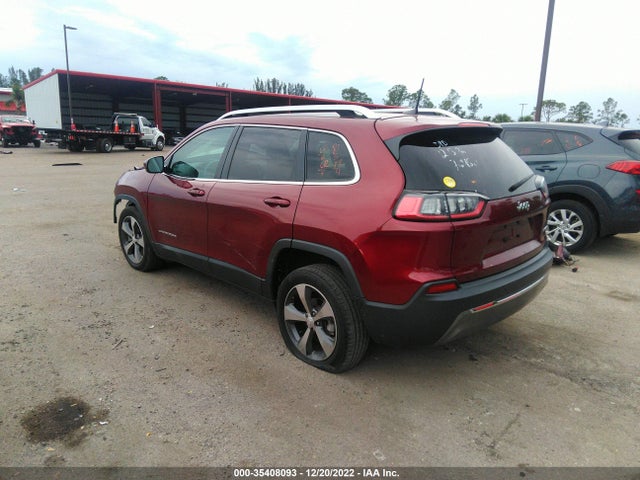 2019 JEEP CHEROKEE LIMITED VIN: 1C4PJLDB9KD297645