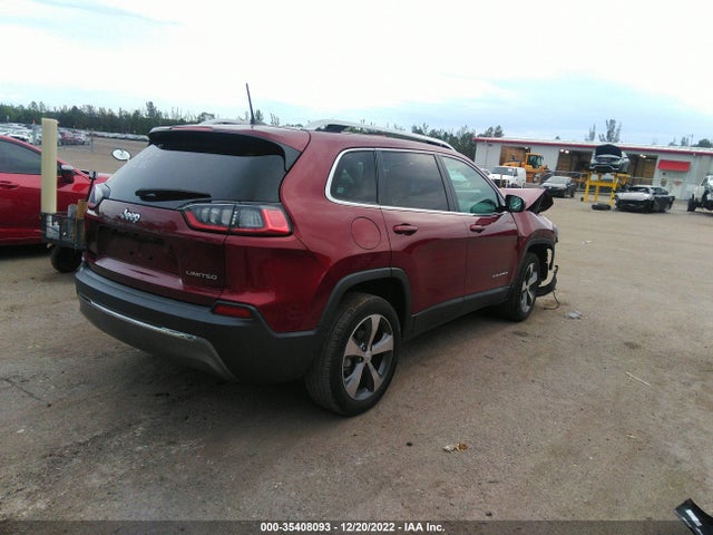 2019 JEEP CHEROKEE LIMITED VIN: 1C4PJLDB9KD297645