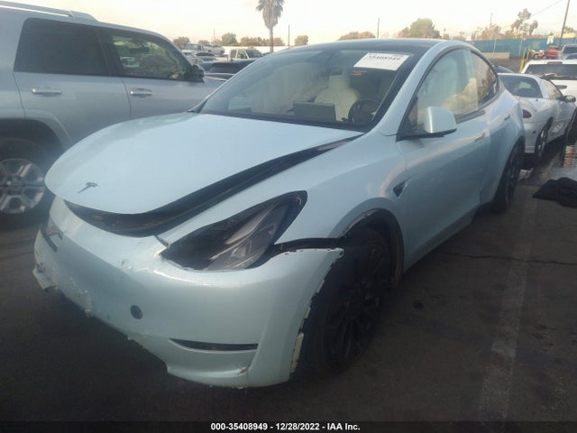 Tesla Model Y Performance 2022 7SAYGDEF9NF438286 Image 2