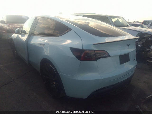 Tesla Model Y Performance 2022 7SAYGDEF9NF438286 Image 3