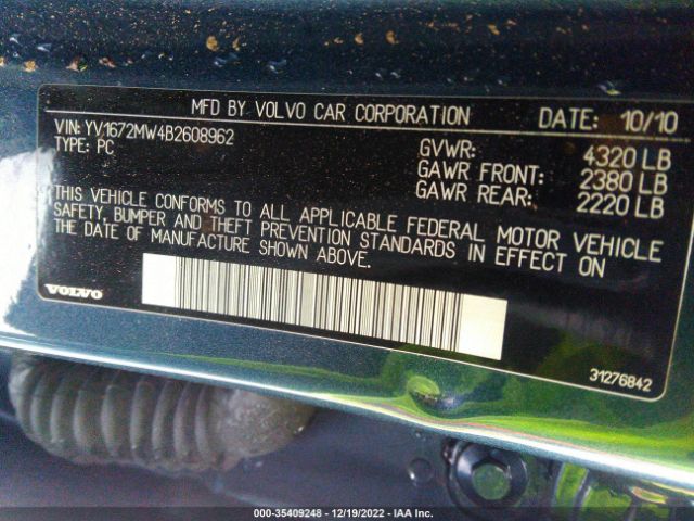 YV1672MW4B2608962 Volvo V50