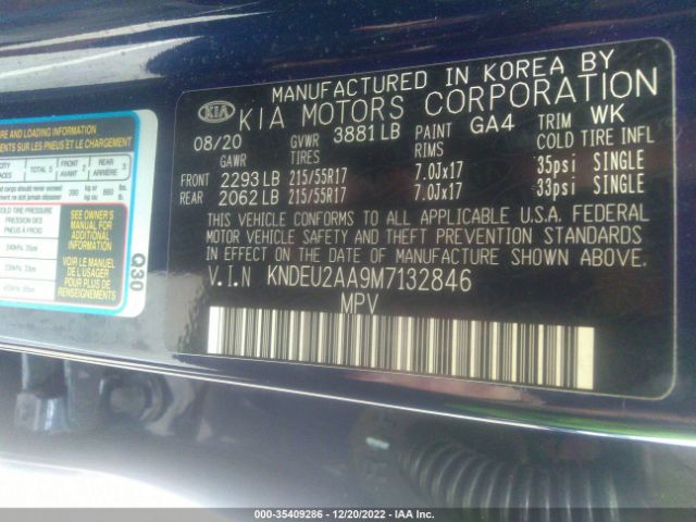 KNDEU2AA9M7132846 KIA SELTOS S