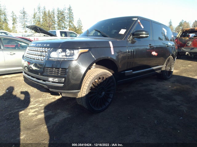 2016 LAND ROVER RANGE ROVER SUPERCHARGED VIN: SALGS2EFXGA306654