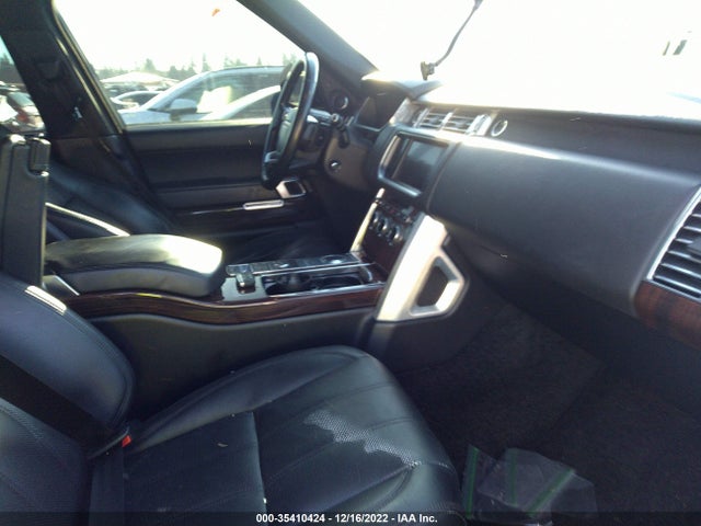 2016 LAND ROVER RANGE ROVER SUPERCHARGED VIN: SALGS2EFXGA306654