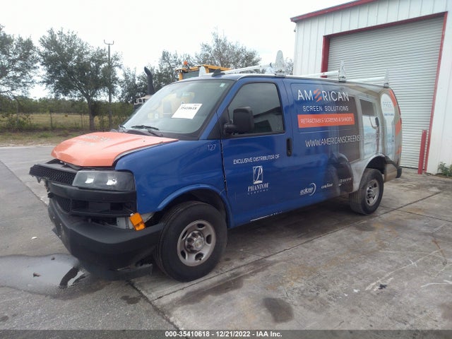 Chevrolet EXPRESS CARGO VAN 2021 1GCWGAFP1M1170853 Image 2