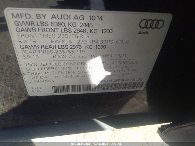 WA1LFAFP8FA064175 Audi Q5 Premium Plus