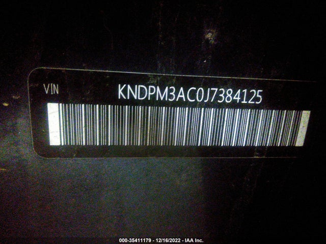 2018 Kia Sportage, VIN: KNDPM3AC0J7384125