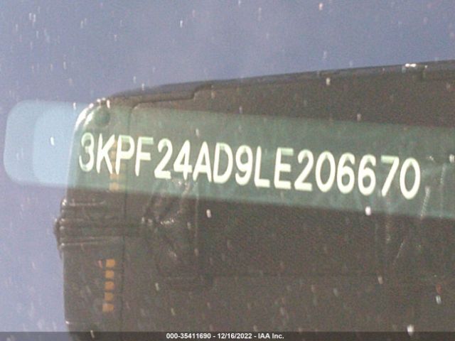 3KPF24AD9LE206670 KIA Forte Lxs