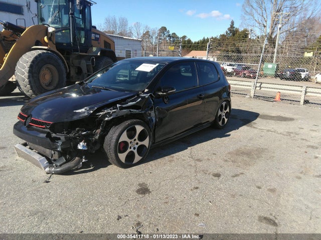 2012 VOLKSWAGEN GTI W/CONV & SUNROOF VIN: WVWEV7AJ2CW011705