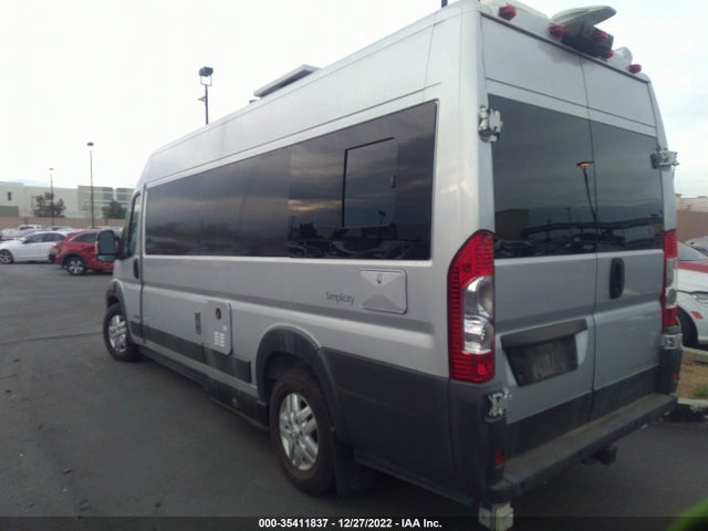 2017 RAM PROMASTER CARGO VAN VIN: 3C6URVJG4HE505291