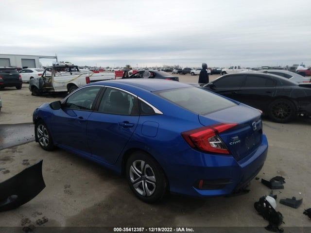Honda Civic Sedan Lx 2018 19XFC2F50JE020306 Image 3