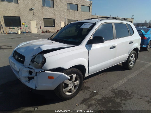 2006 HYUNDAI TUCSON GL VIN: KM8JM12B56U445229