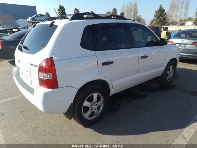 2006 HYUNDAI TUCSON GL VIN: KM8JM12B56U445229