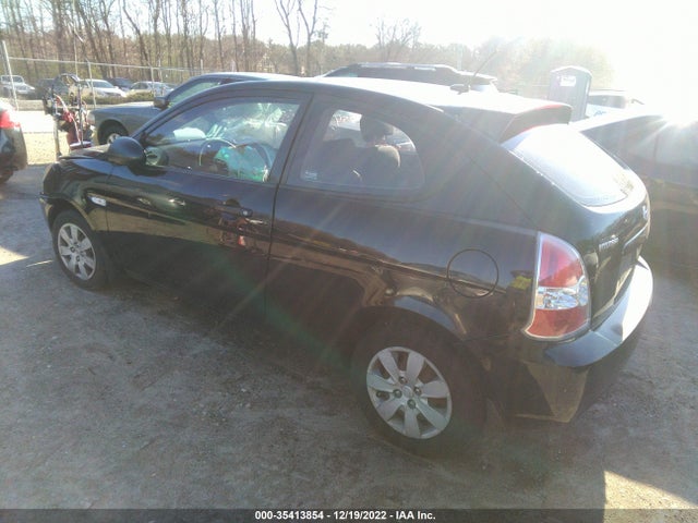 2009 HYUNDAI ACCENT AUTO GS VIN: KMHCM36C69U133609
