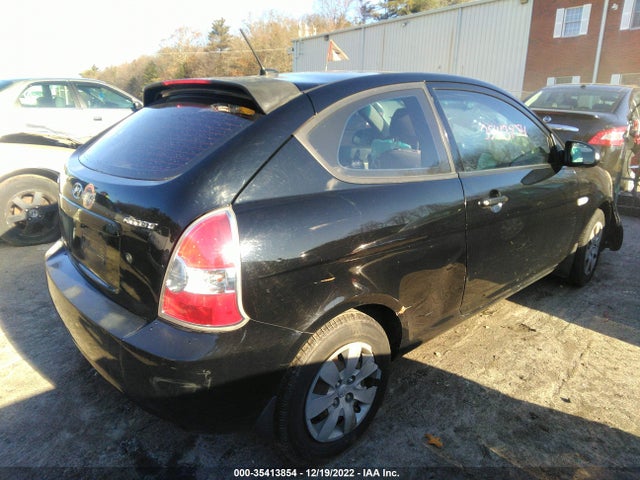 2009 HYUNDAI ACCENT AUTO GS VIN: KMHCM36C69U133609