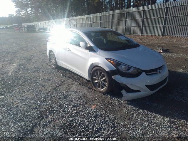 2016 Hyundai Elantra, VIN: 5NPDH4AE3GH654225