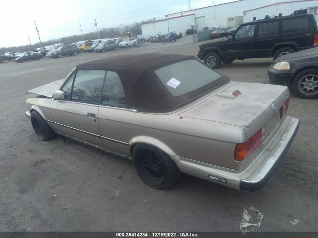 1987 BMW 325 I AUTOMATIC VIN: WBABB2302H1944086