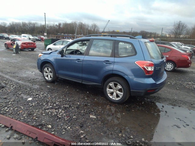 2016 SUBARU FORESTER 2.5I VIN: JF2SJABC0GH518500