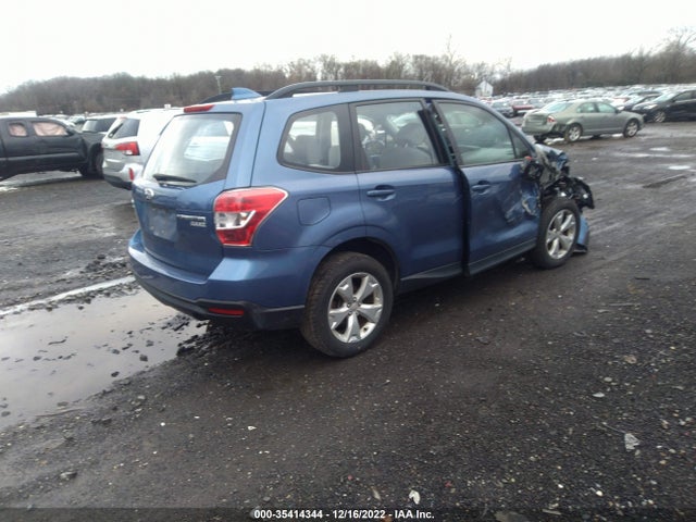 2016 SUBARU FORESTER 2.5I VIN: JF2SJABC0GH518500