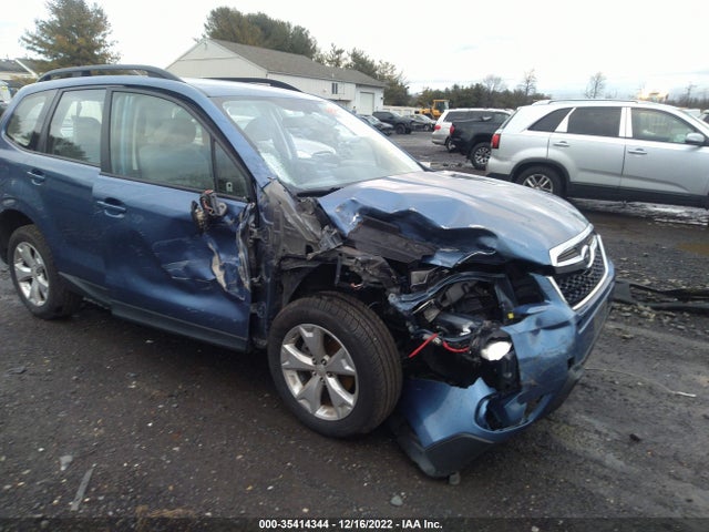 2016 SUBARU FORESTER 2.5I VIN: JF2SJABC0GH518500