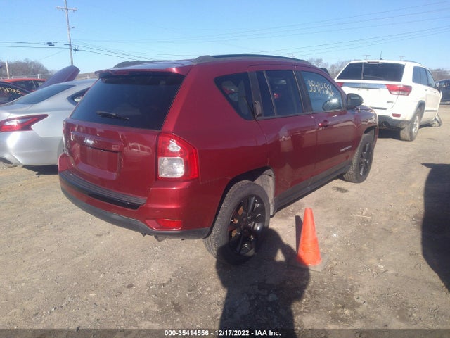 2012 JEEP COMPASS LATITUDE VIN: 1C4NJDEB2CD698080