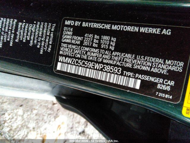 WMWZC5C59EWP38593 Mini Cooper Countryman S