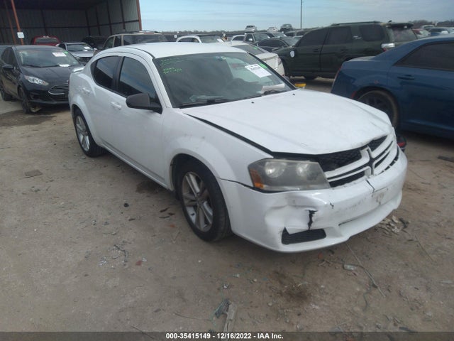 Dodge AVENGER SE 2014 1C3CDZAB2EN189528 main image
