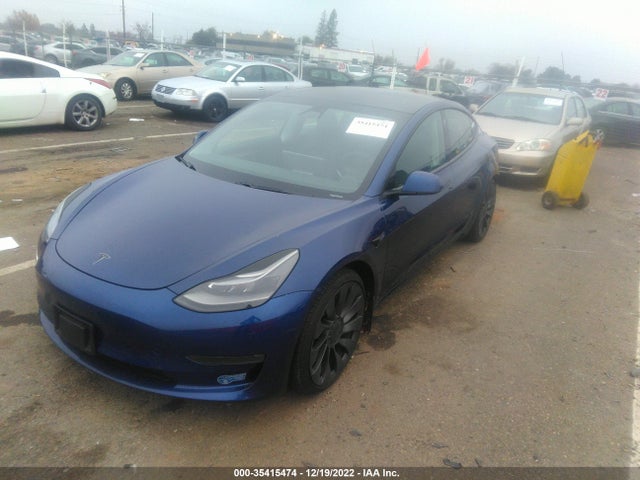 Tesla Model 3 Performance 2021 5YJ3E1EC9MF947908 Image 2