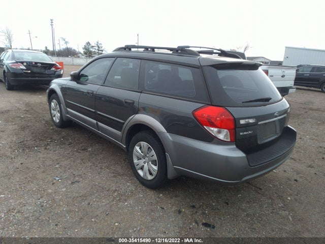 2009 SUBARU OUTBACK VIN: 4S4BP60C097342100