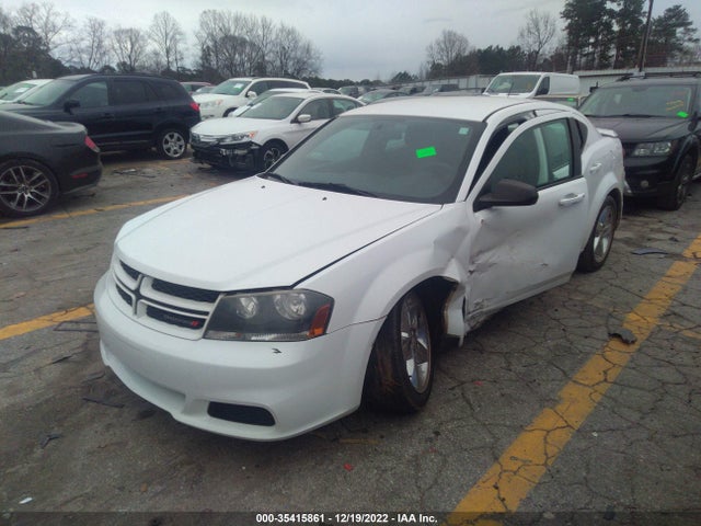 2014 DODGE AVENGER SE VIN: 1C3CDZAB6EN235507