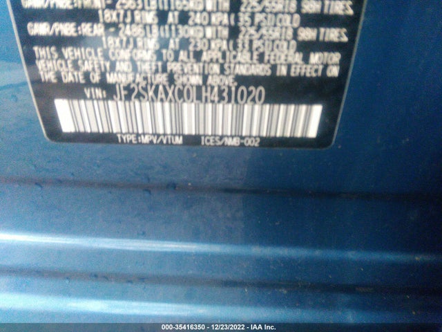 Subaru Forester Touring 2020 JF2SKAXC0LH431020 Image 10
