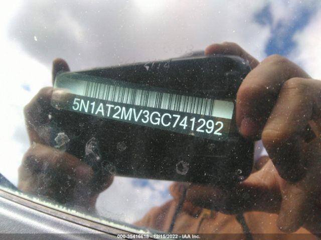 5N1AT2MV3GC741292 Nissan Rogue Sl