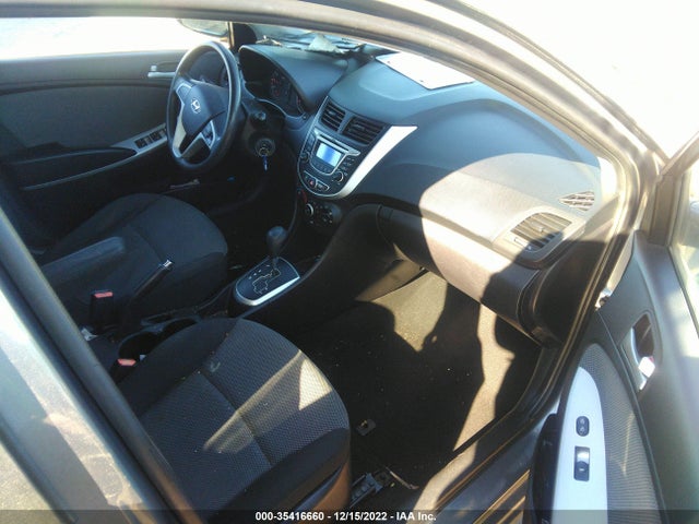 2013 HYUNDAI ACCENT GS VIN: KMHCT5AEXDU121334