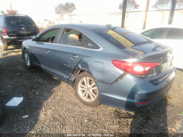 2015 HYUNDAI SONATA 2.4L SE VIN: 5NPE24AF2FH165098