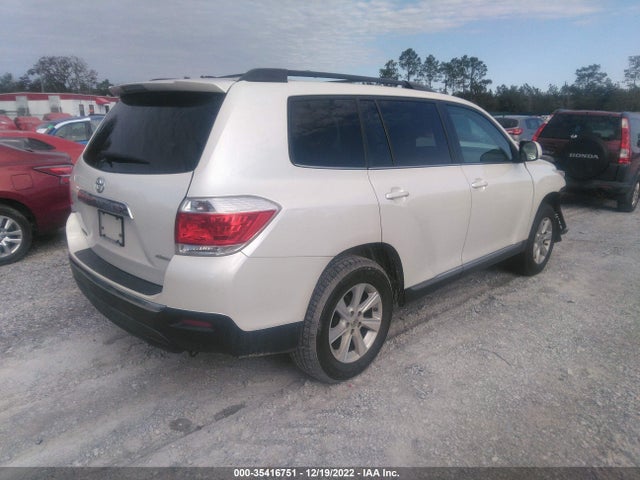 2012 TOYOTA HIGHLANDER VIN: 5TDBK3EH9CS125311