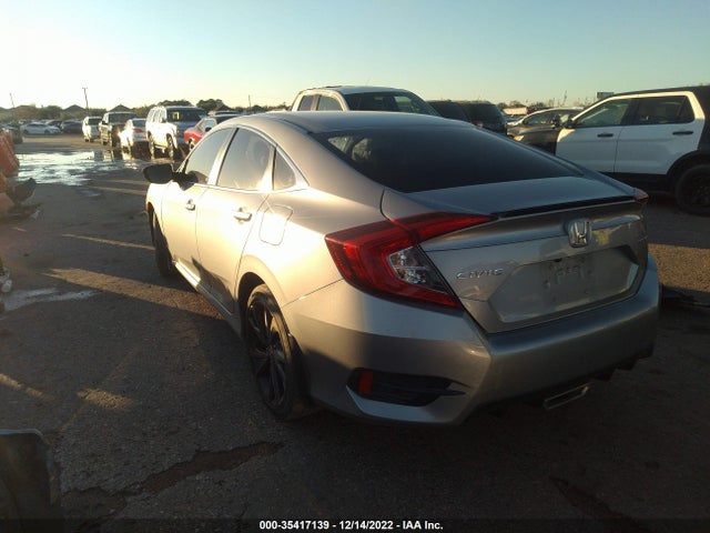 2019 HONDA CIVIC SEDAN SPORT VIN: 19XFC2F80KE046478