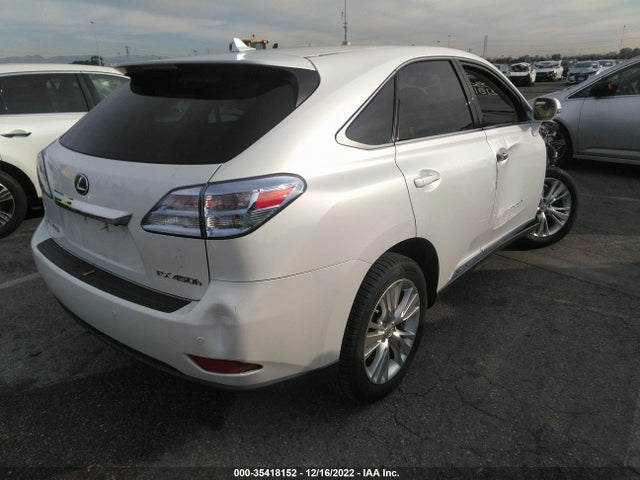 2010 LEXUS RX 450H VIN: JTJZB1BA3A2001191
