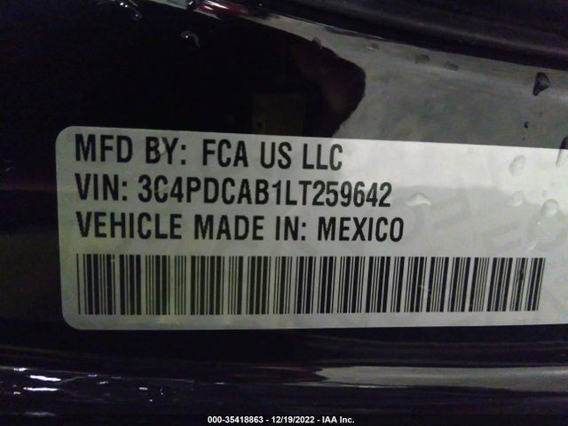 Dodge Journey Se Value 2020 3C4PDCAB1LT259642 Image 11