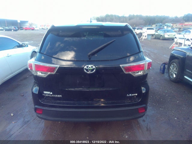 2016 Toyota Highlander, VIN: 5TDBKRFH4GS326993