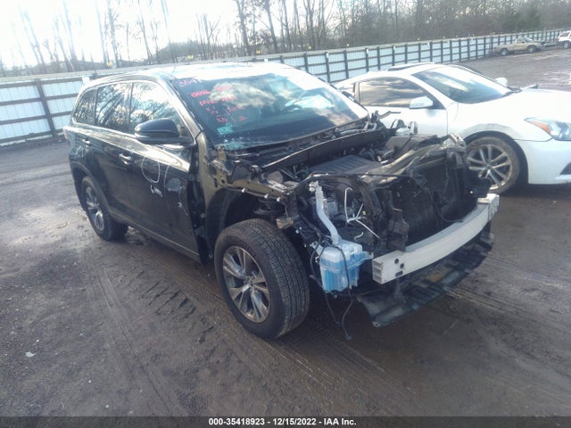 2016 Toyota Highlander, VIN: 5TDBKRFH4GS326993