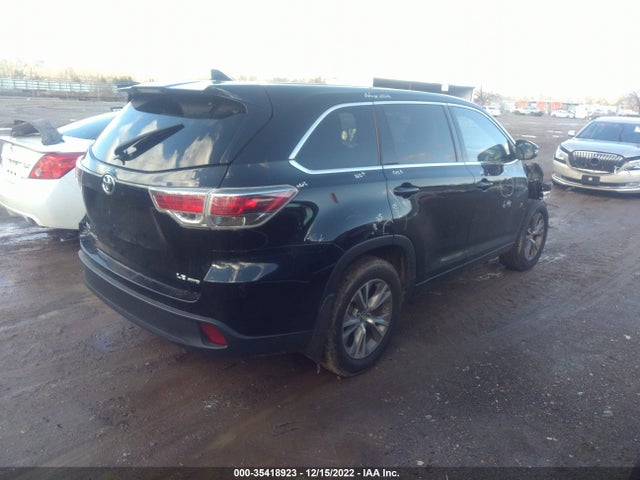 2016 Toyota Highlander, VIN: 5TDBKRFH4GS326993