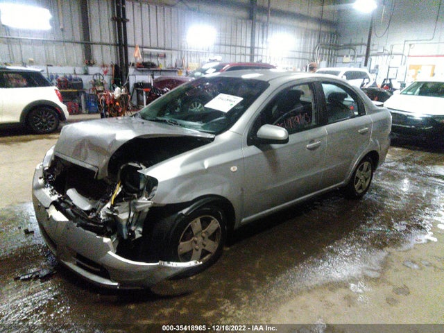 2008 CHEVROLET AVEO LS VIN: KL1TD56678B180594