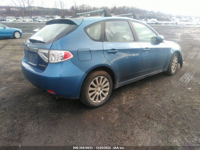 2009 SUBARU IMPREZA WAGON I W/PREMIUM PKG VIN: JF1GH60609H823398
