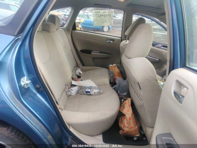 2009 SUBARU IMPREZA WAGON I W/PREMIUM PKG VIN: JF1GH60609H823398